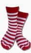 Feelmax Zehensocken Basic Rot/Weiss