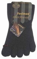 Feelmax Zehensocken mit Funktion Charcoal Anthrazit